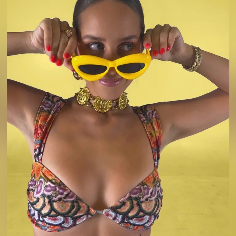 Strawberry Milk Mob Bikini Top